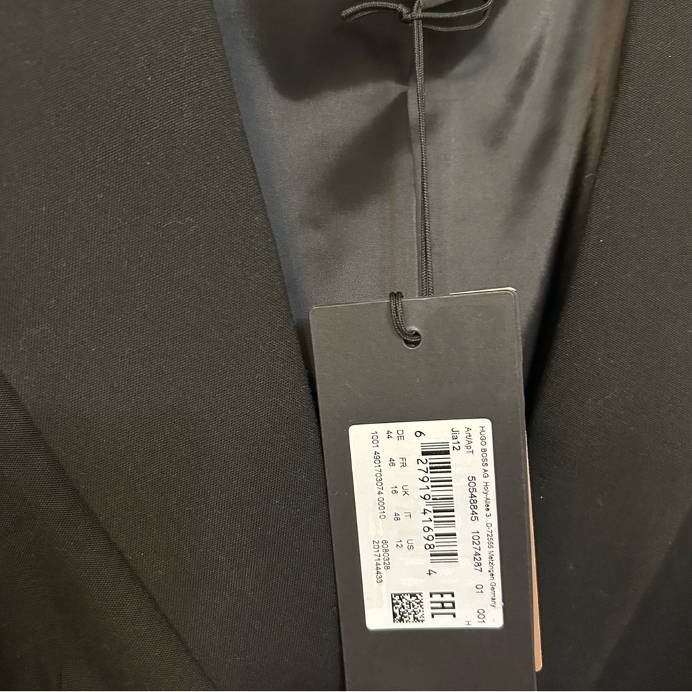 Boss Jia Slim Fit Blazer in Black Size 12 - Picture 11 of 12